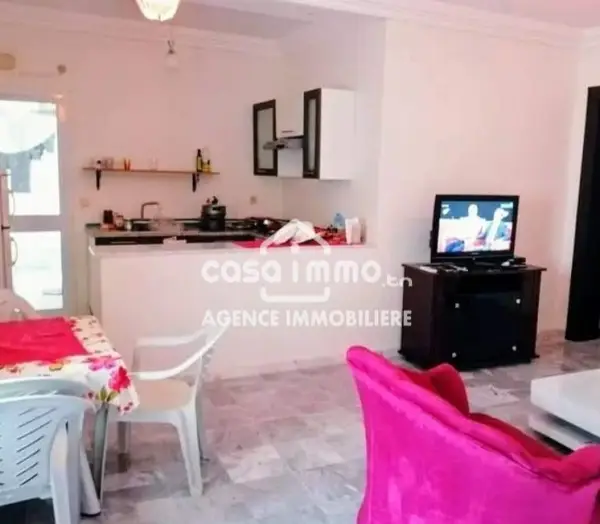coquet Appartement S+1 meublé à EZZAHRA