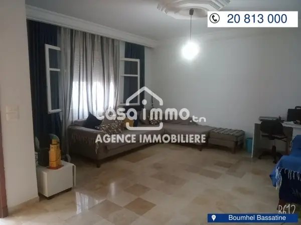 Vente coquette maison avec garage a boumhel Bassatine
