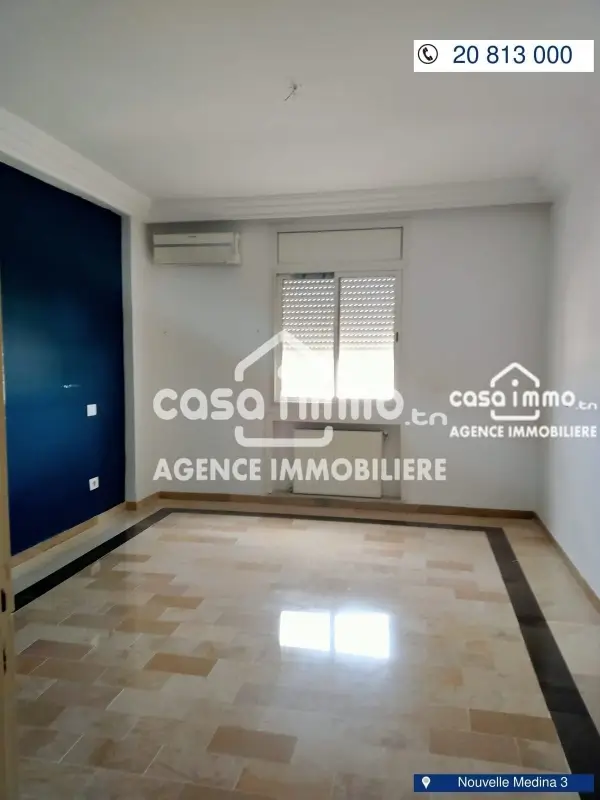 A vendre appartement s+2 à nouvelle médina 3
