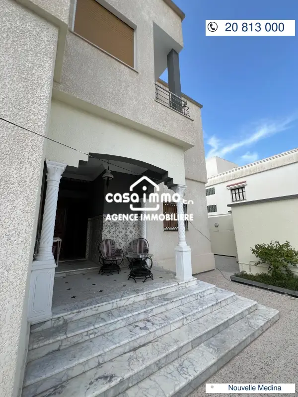 A vendre coquette et spacieuse villa a médina jadida