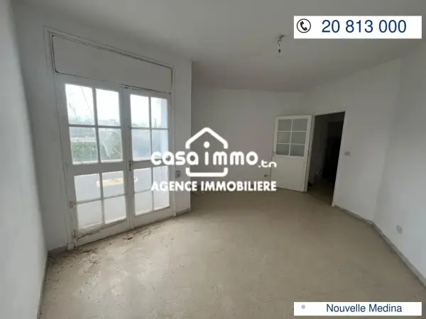 A vendre appartement S+3 à nouvelle medina 1