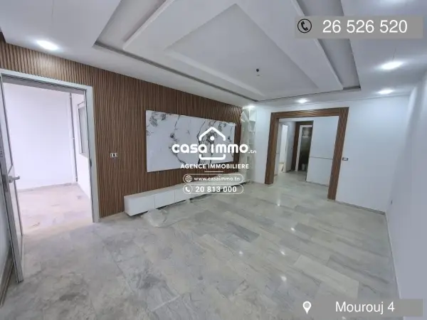 A louer appartement s+3 à mourouj 4