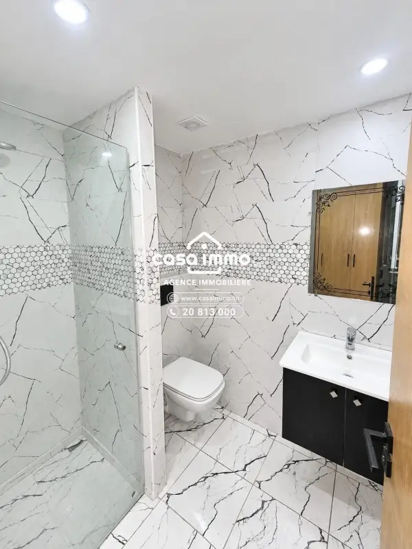 A LOUER COQUET APPARTEMENT S+2 A LA NOUVELLE SOUKRA